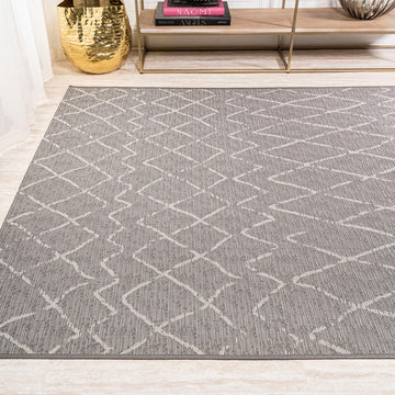 Madaba Moroccan Trellis Indoor/outdoor Area Rug